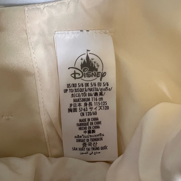 Disney Parks Princess Belle Ball Gown Costume – Girls Size 5/6 - Picture 2 of 5